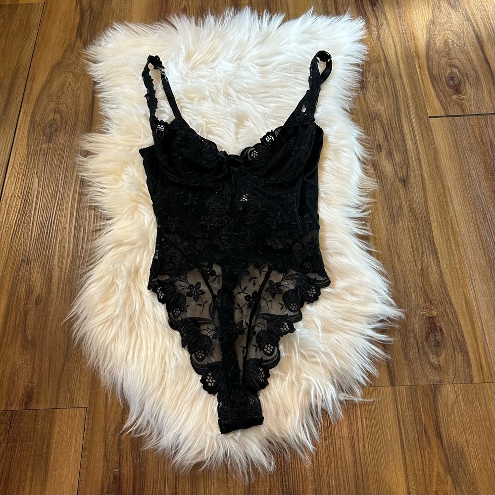 Ritratti Vintage Bodysuit Size 32- Small Black High End